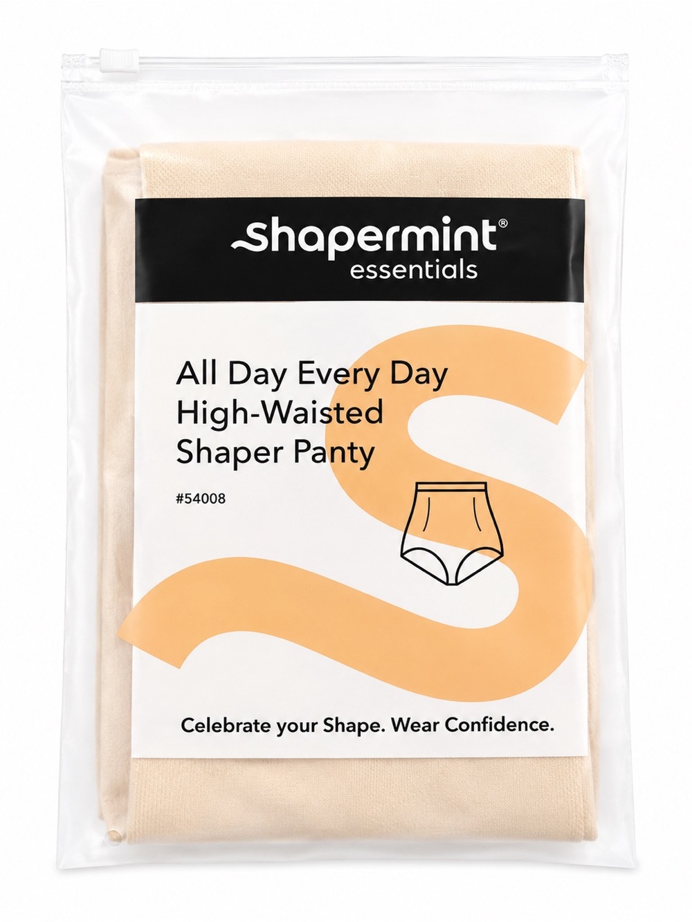 Shapermint Beige High-Waisted Shaper Panty